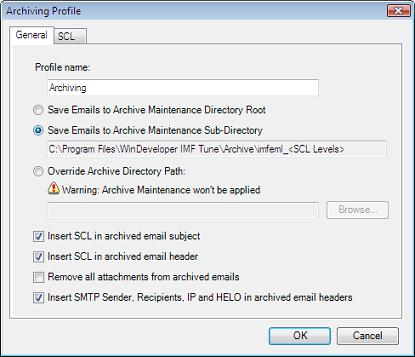 Archiving Profile