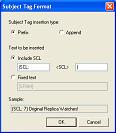 Custom Subject Tagging