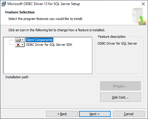 Installing Odbc Driver 13 For Sql Server