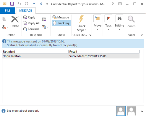 How To Recall An Email In Outlook