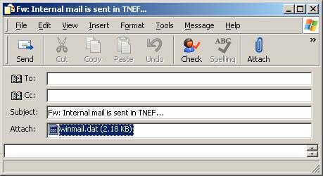 Saving winmail.dat attachment