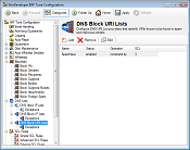 DNS URI Block Lists