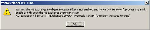 IMF Disabled Warning Dialog