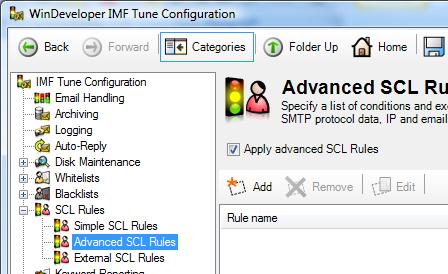 Advanced SCL Rules