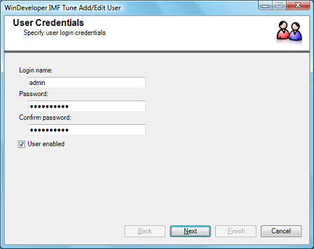 User Credentials