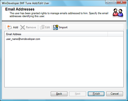 User Emails