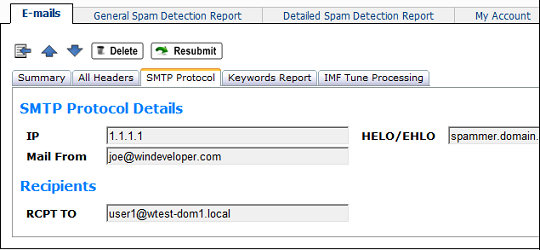 SMTP Protocol