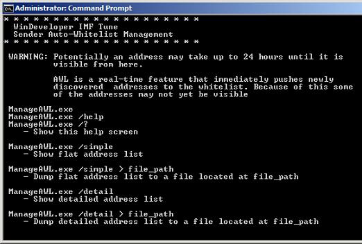 ManageAWL Help